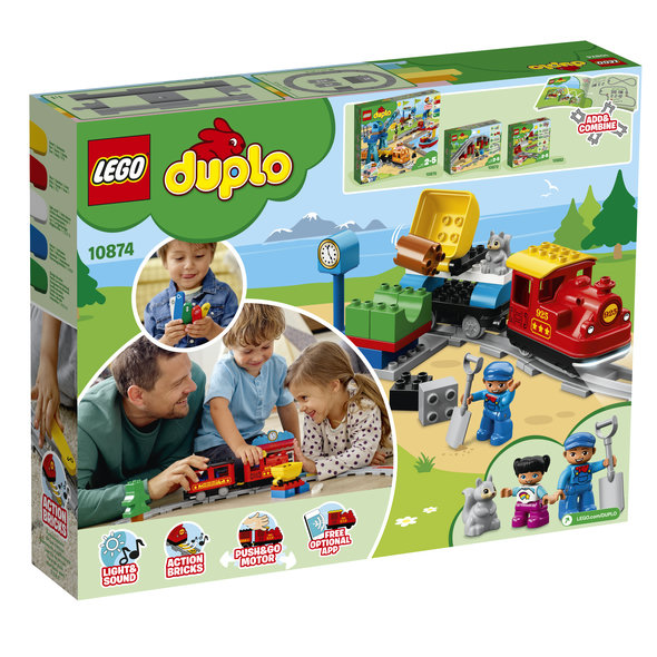 LEGO Duplo town - 10874 Ångtåg - 3