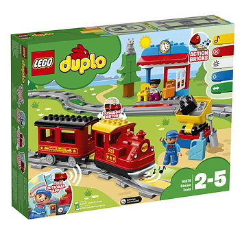 LEGO Duplo town - 10874 Ångtåg