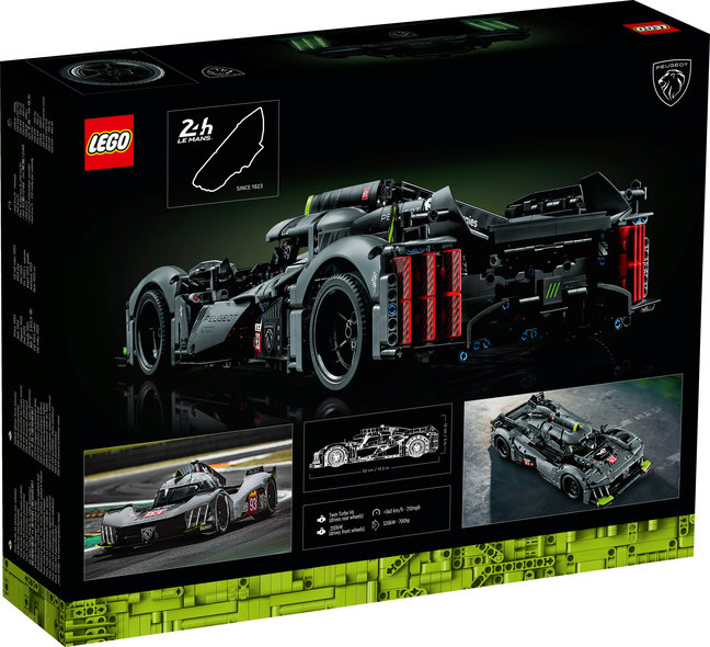 LEGO Technic - 42156 PEUGEOT 9X8 24H Le Mans Hybrid Hypecar - 2