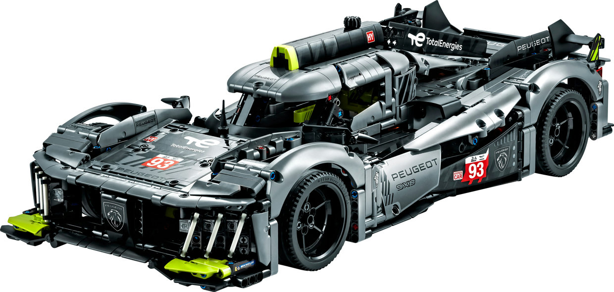 LEGO Technic - 42156 PEUGEOT 9X8 24H Le Mans Hybrid Hypecar - 3
