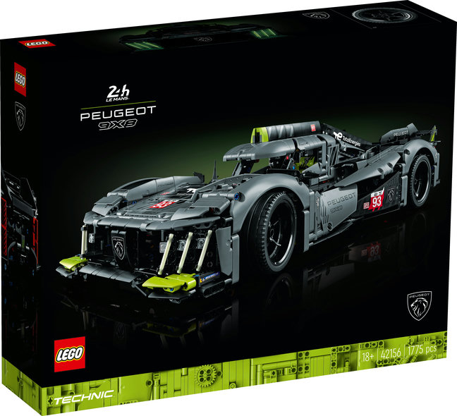 LEGO Technic - 42156 PEUGEOT 9X8 24H Le Mans Hybrid Hypecar