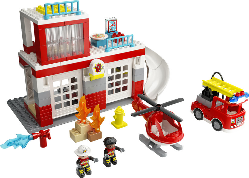 LEGO Duplo town - 10970 Brandstation & helikopter - 3