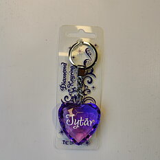 Diamond keyring Tytär Nyckelring