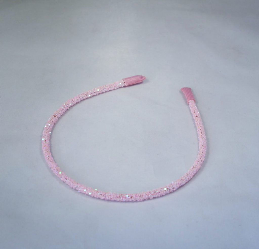Diadem Glitter, Rosa - Busy Lizzie