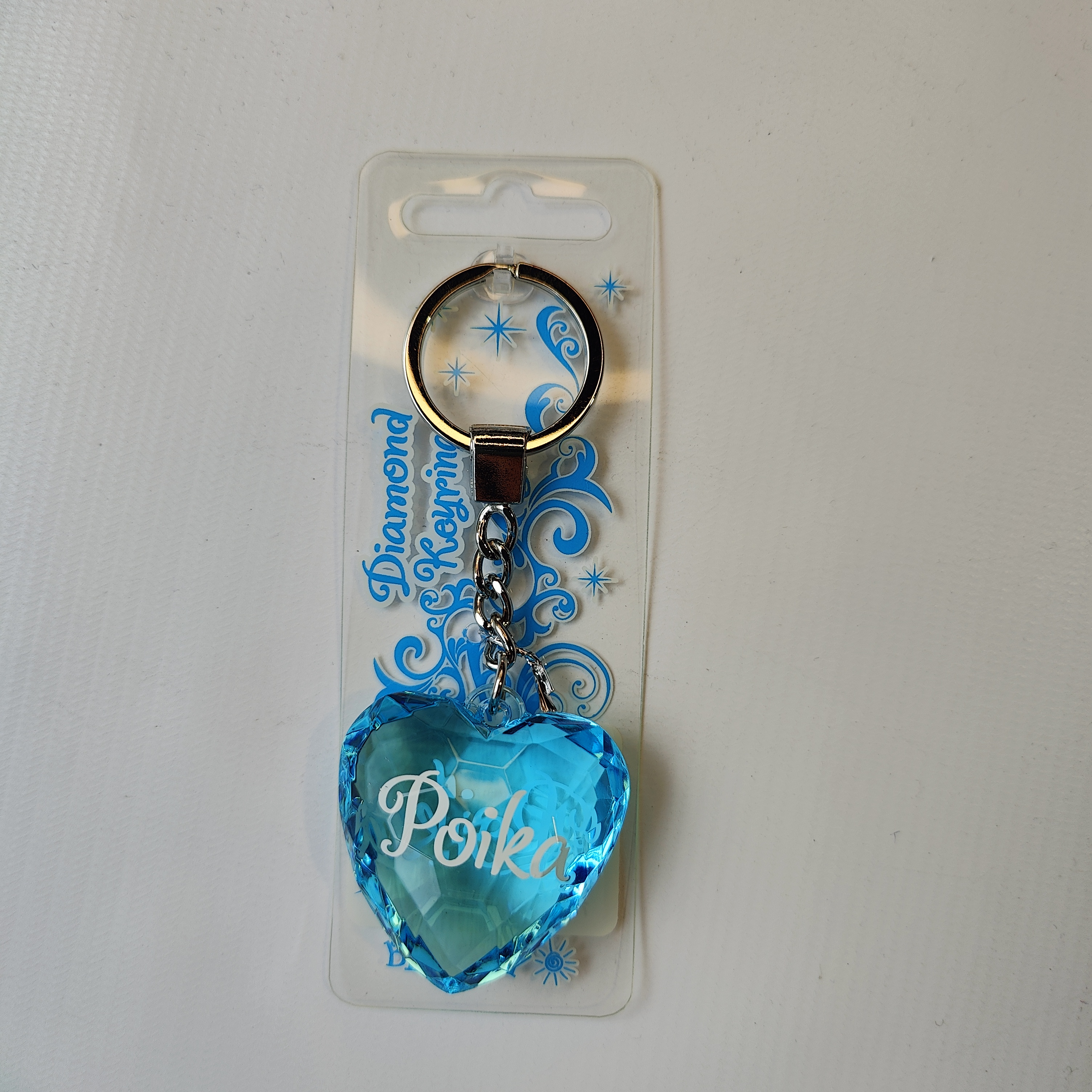 Diamond keyring Poika Avaimenperä