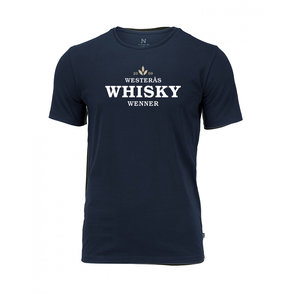 WWW Stretch-T-shirt Navy - 2