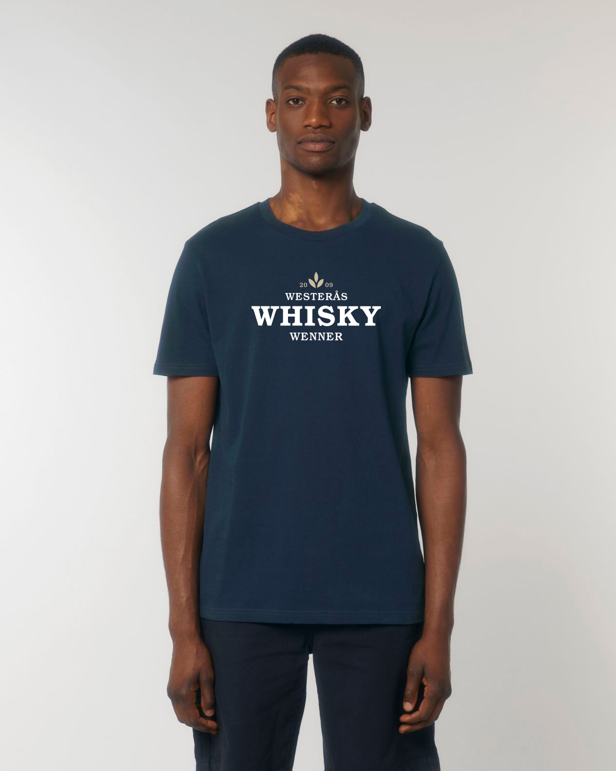WWW Klassisk t-shirt Navy - 2