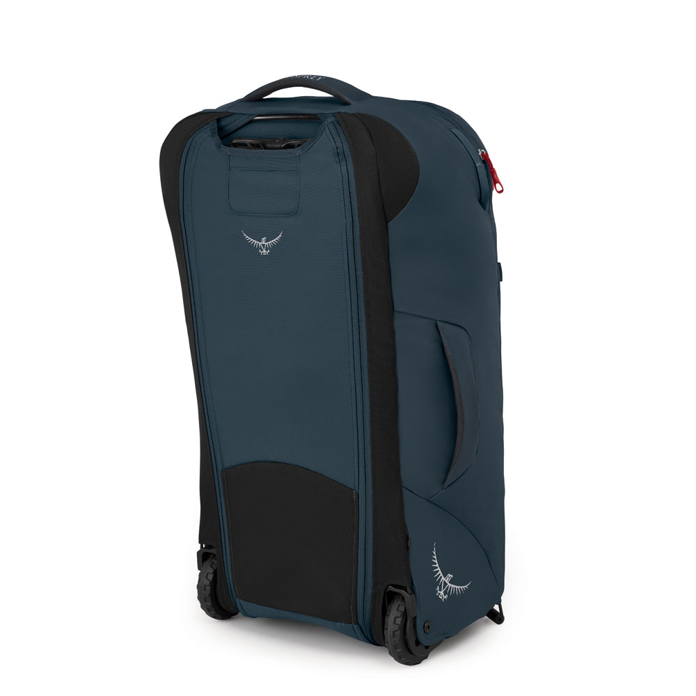 Resväska med ryggsäcksremmar - OSPREY Farpoint Wheeled Travel Pack 65 Black - 3