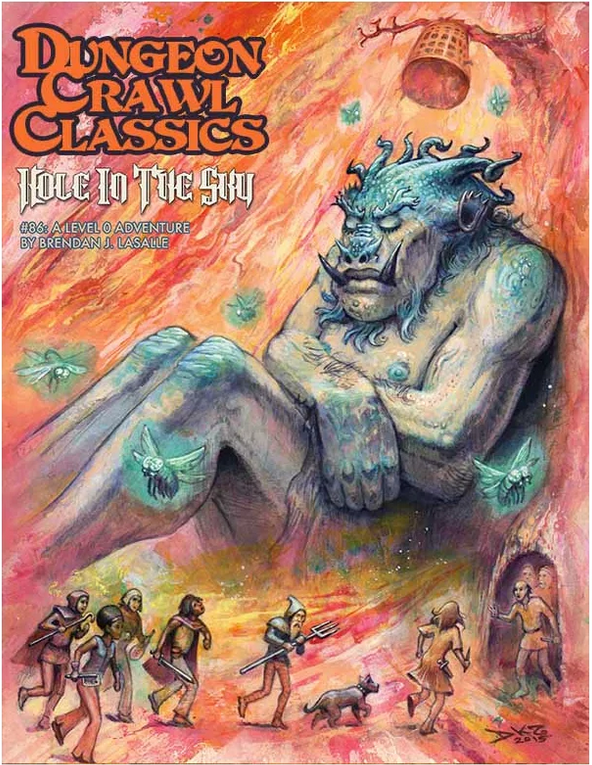 Dungeon Crawl Classics: #86: Hole in the Sky + PDF