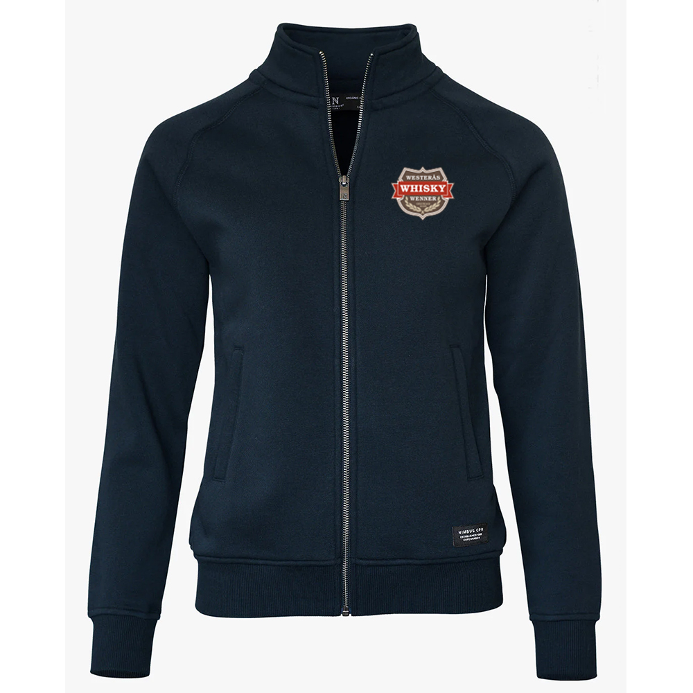 WWW Zip Cardigan Navy - 2