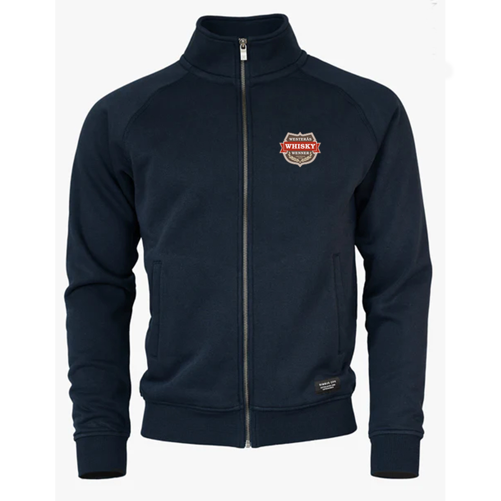 WWW Zip Cardigan Navy