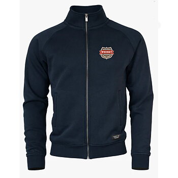 WWW Zip Cardigan Navy