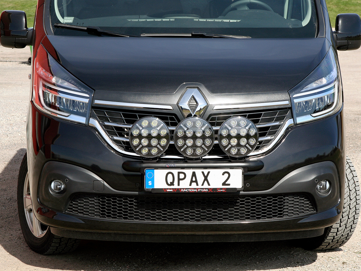 Q-LIGHT II Renault Trafic 21- frontbar for upp to 3pcs auxiliary lights  - 2