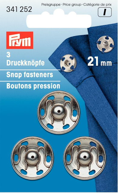 BOUTON S PRESSION 21 MM