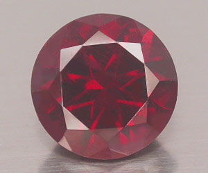 Preciosa piedra preciosa de granate piropo natural de 2,04 ct de 7,5 mm de talla redonda - 2