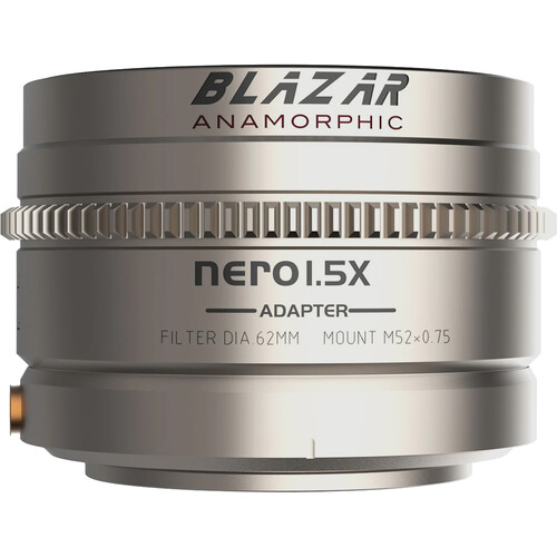 Blazar NERO 1.5X Anamorphic Adapter Blue Flare - 10
