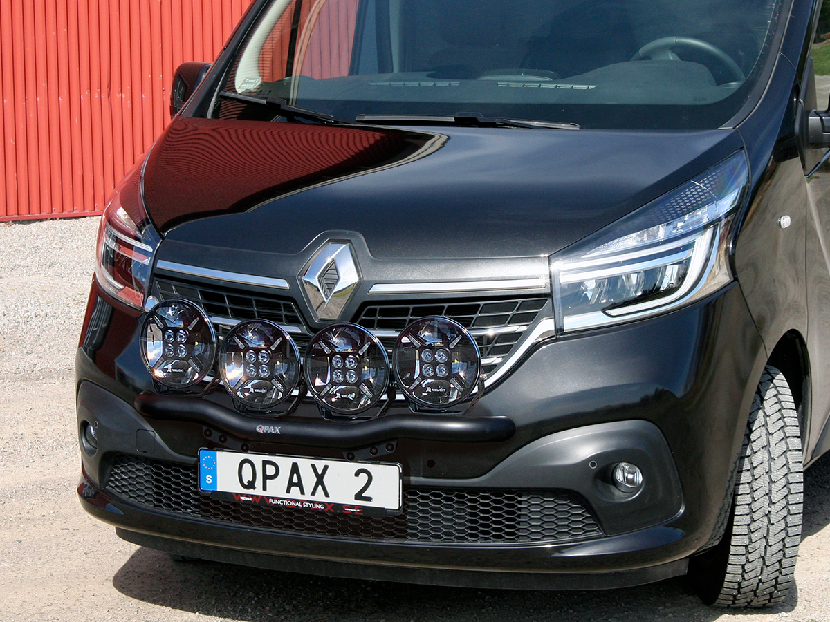 Q-LIGHT Renault Trafic 21-23 extraljusfäste (extraljusbåge) för 4st lampor