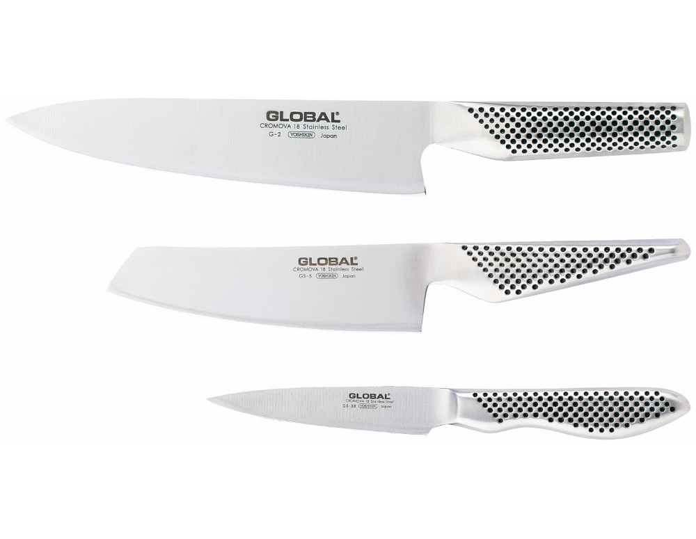 Global knivset G-2538, 3 knivar
