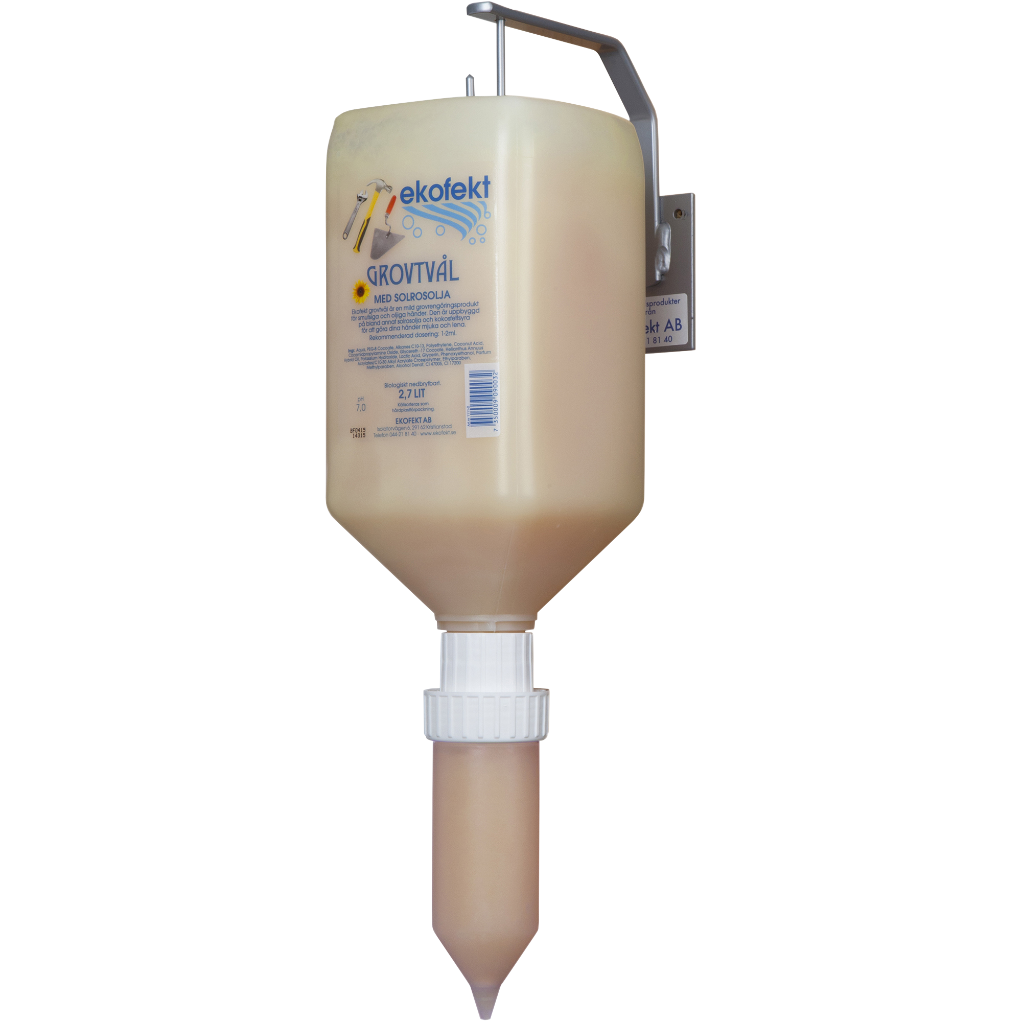 GROVTVÅL EKOFEKT 2,7L 