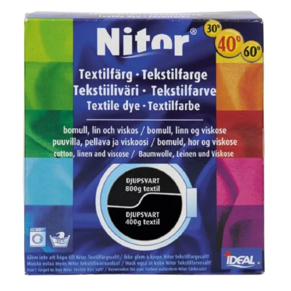 Textilfärg Djupsvart 13