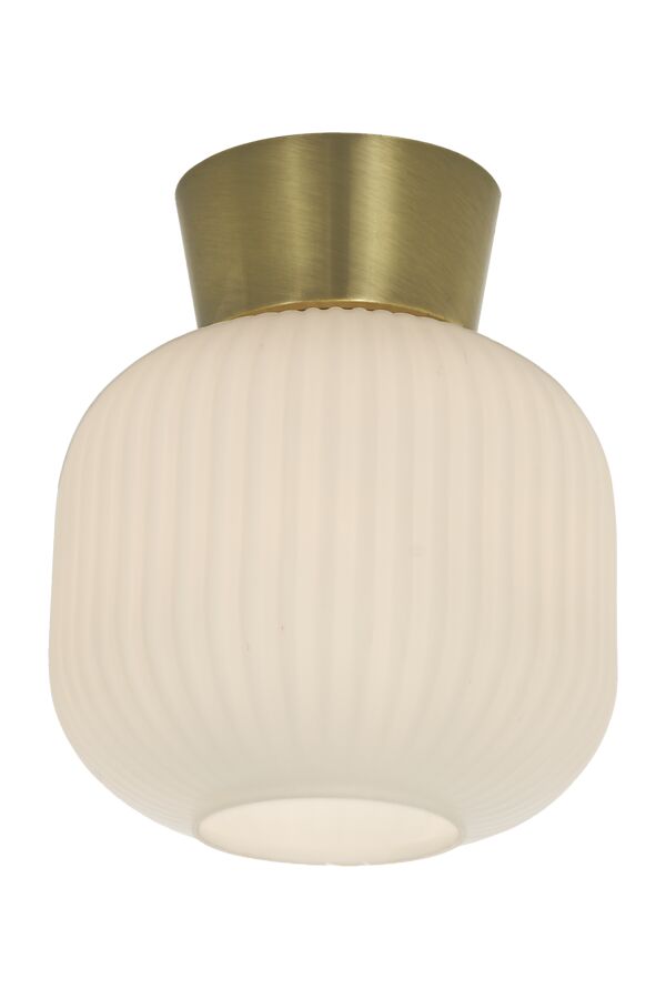 VANJA plafond, vit/matt mässing - Aneta Lighting