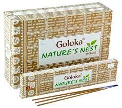 Goloka Nature´s Nest Rökelse (12 stickor)