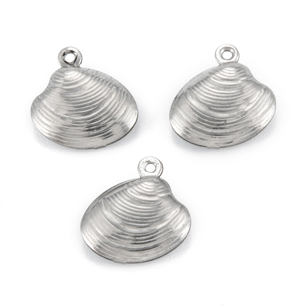 Snäckberlock 14 mm kirurgiskt stål 10 st - 3