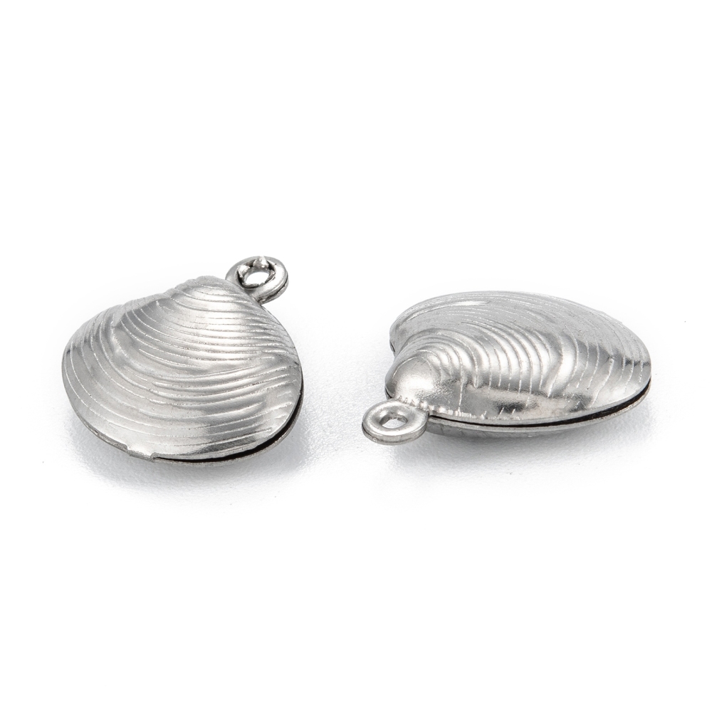 Snäckberlock 14 mm kirurgiskt stål 10 st - 2