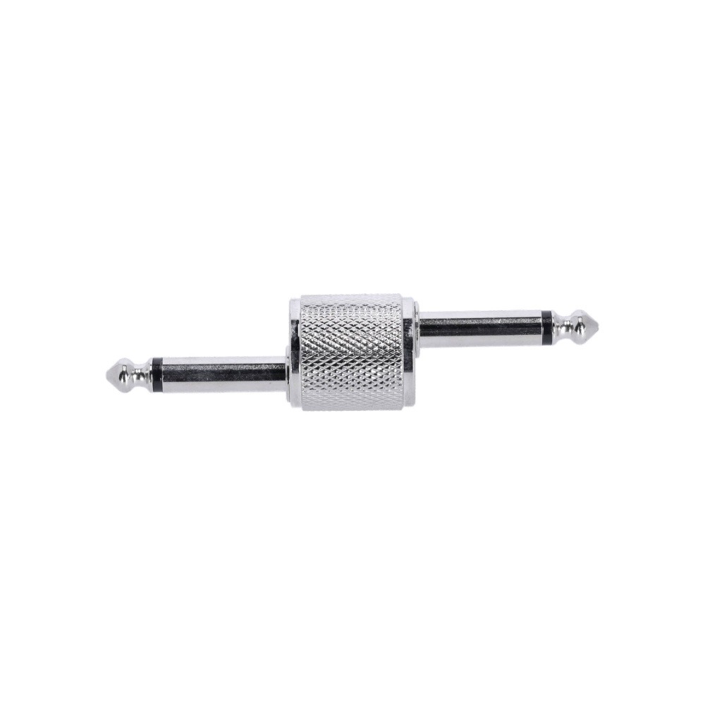 Adapter 6.3 mm mono Jack male to 6.3 mm mono Jack male, offset