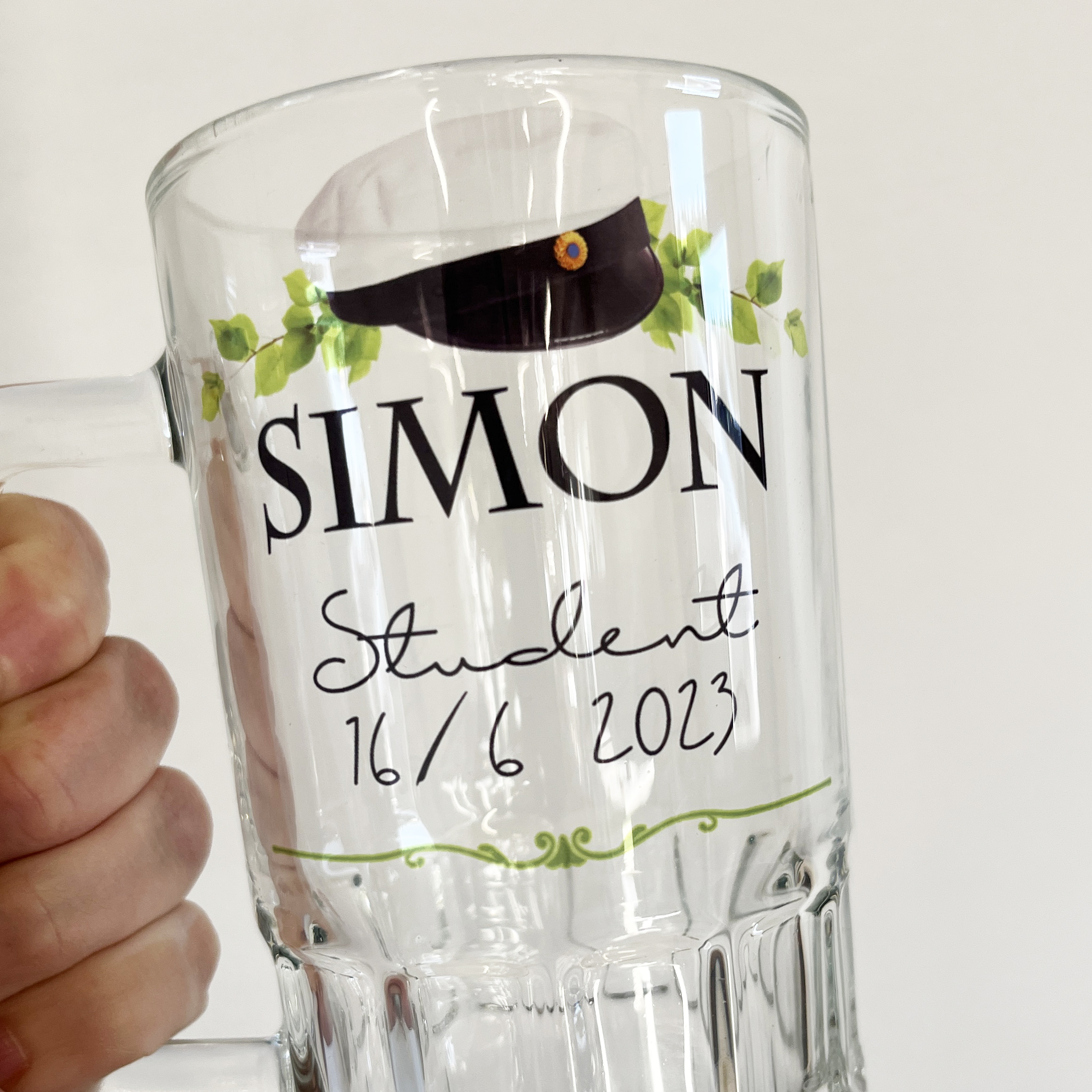 Beer glas Graduation - 2