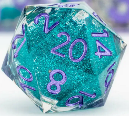D20 Elixir Liquid Core Dice Disco Vibes