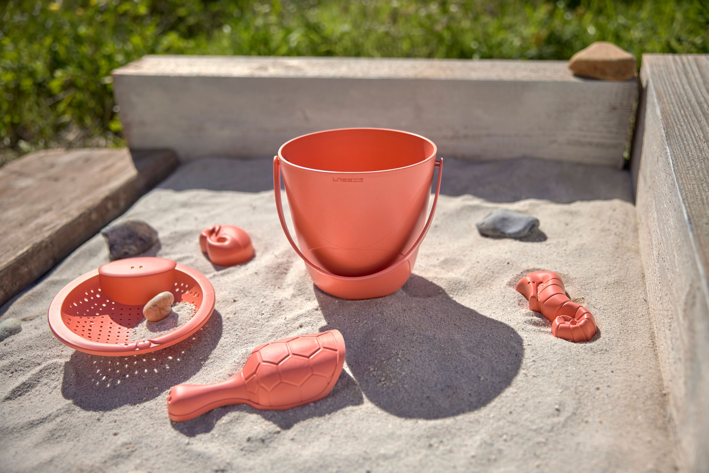 Lässig Sand Toy Set 5 pcs Water Friends pink - 6