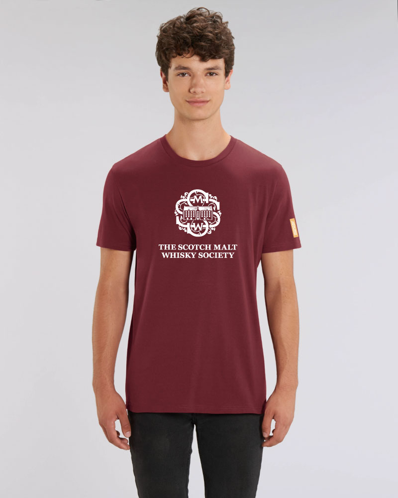 SMWS T-shirt Burgundy - 2