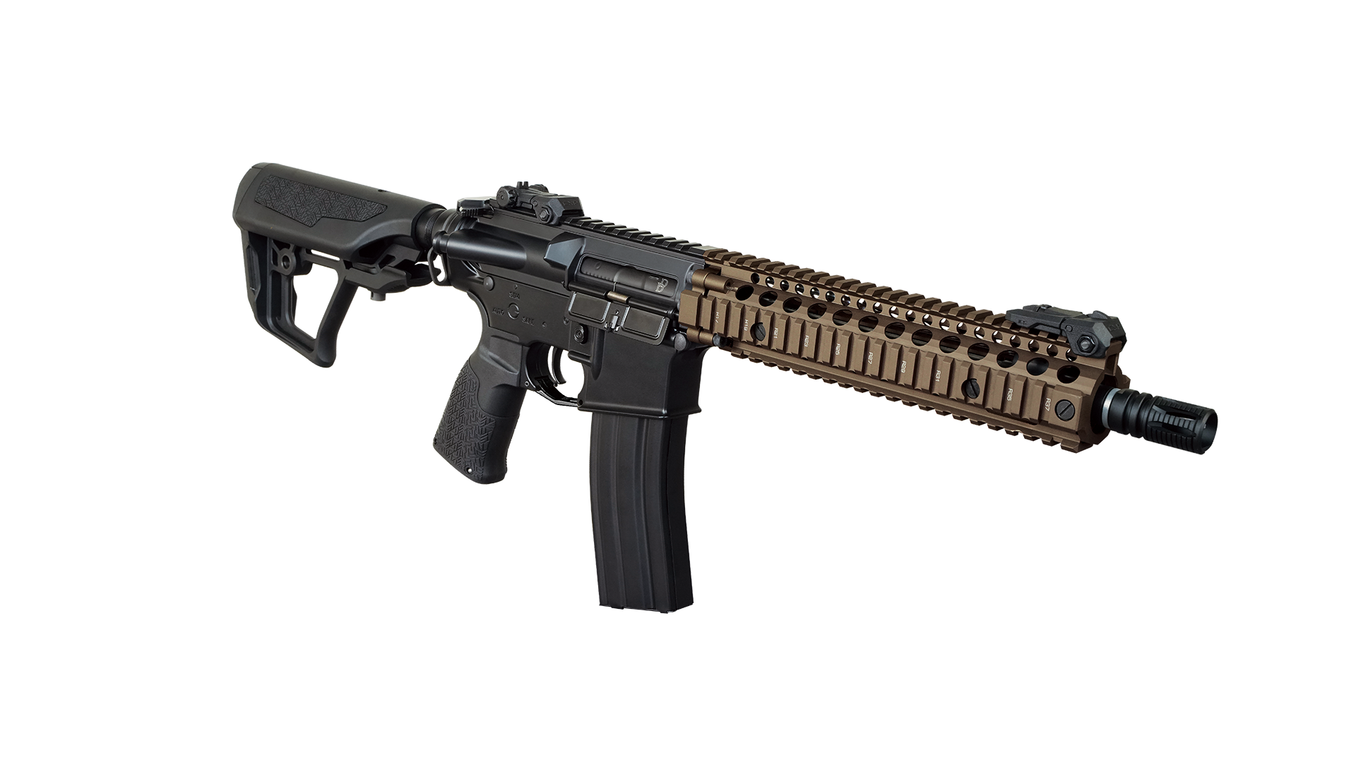 Airsoftgevär AEG Daniel Defense MK18 FDE S3 - 3
