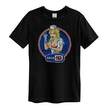 Blink 182 Enema Of State Amplified Vintage Charcoal T-Shirt