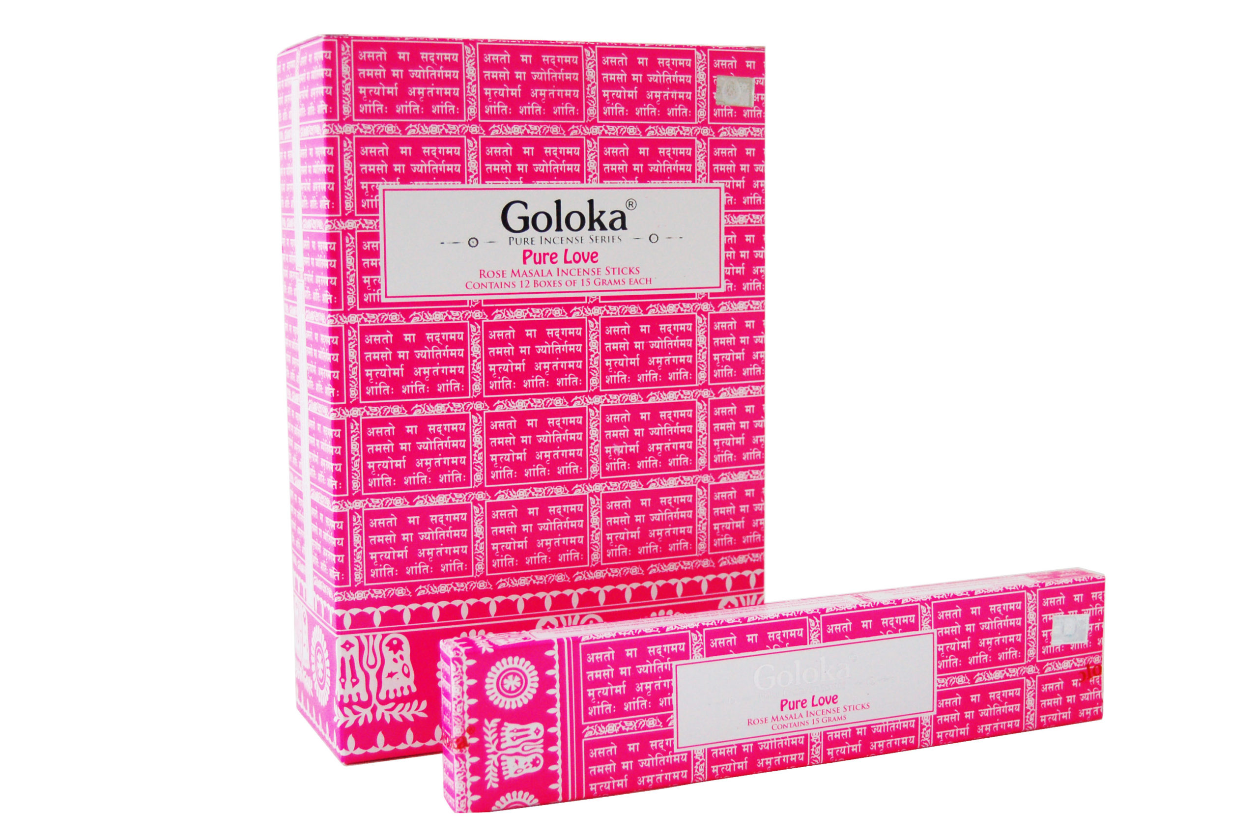 Goloka Pure Love Rökelse (12 stickor)