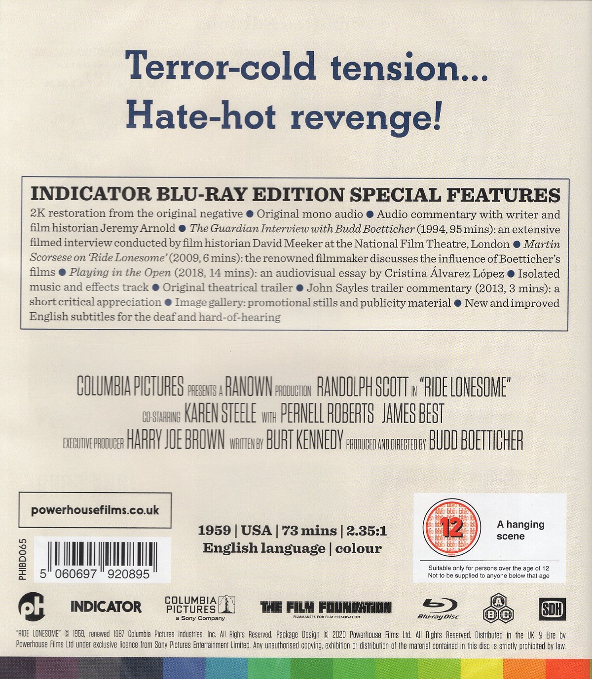 Ride Lonesome (ej svensk text) (Blu-ray) - 2