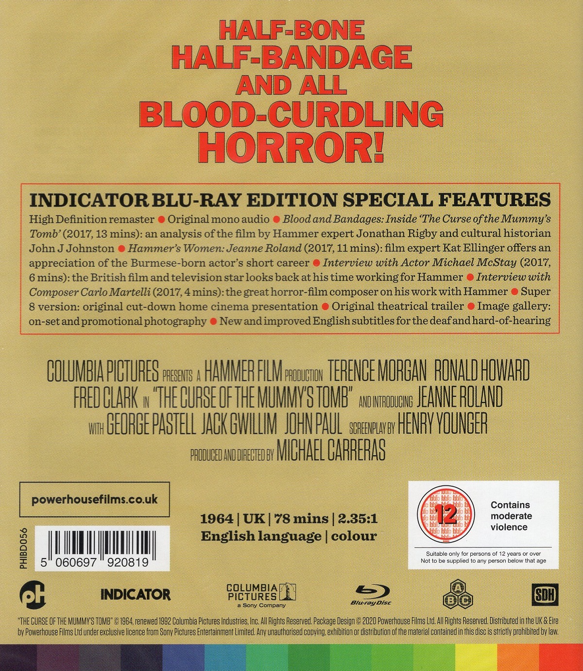 Curse of the Mummy's Tomb (ej svensk text) (Blu-ray) - 2