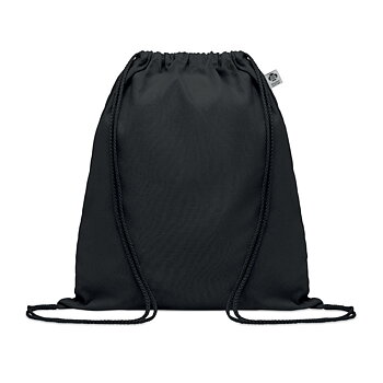 Sort gymnastiktaske med stropper