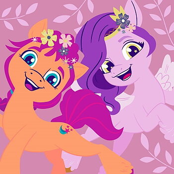 My Little Pony Handduk Magisk 30x30cm