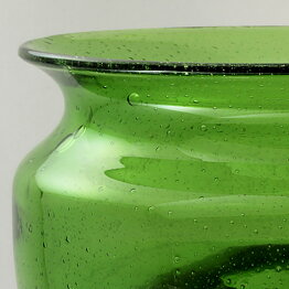 Erik Höglund (1960s) Green Wide Bowl 22 cm