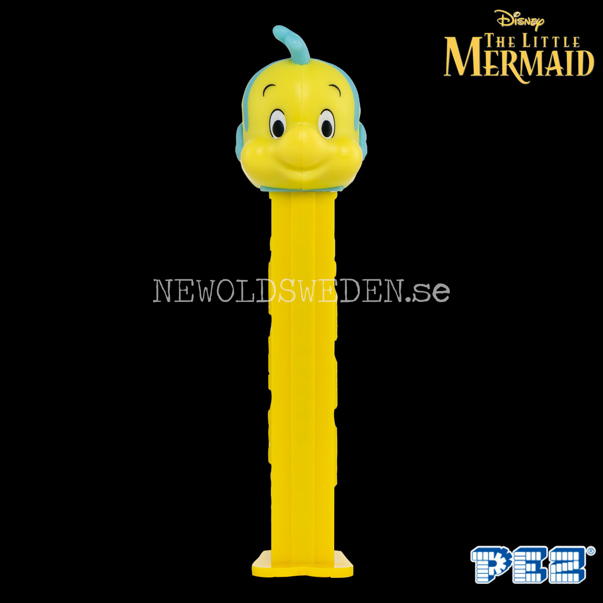 PEZ LITTLE MERMAID TWINSET ARIEL & FLOUNDER + Candy - LIMITED EDITION COLLECTOR-SET - 6