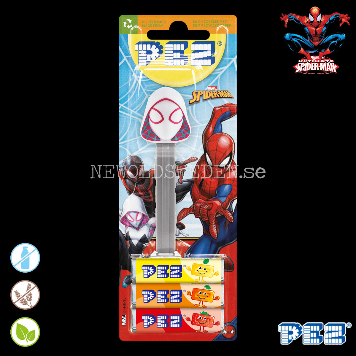 PEZ Dispenser GHOST SPIDER + Candy - Spider-Man - PE04 - 2