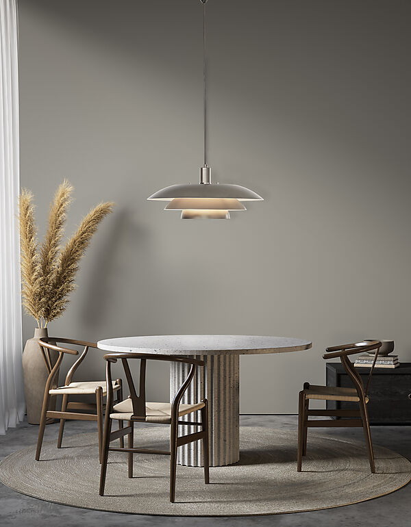 EPSILON taklampa, tenn - Aneta Lighting - 2