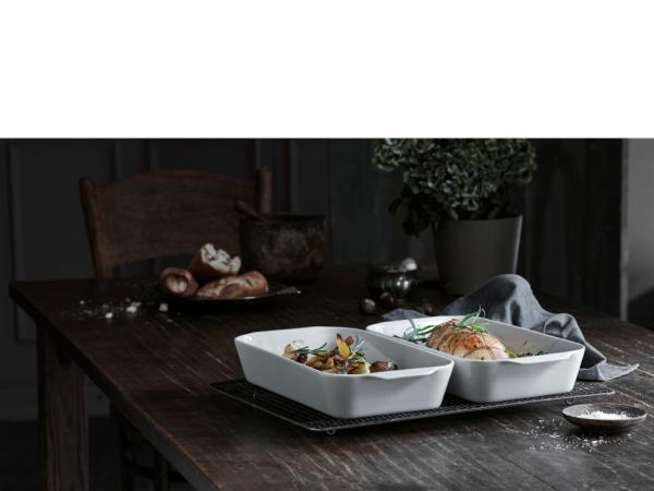 PILLIVUYT Gratängform 32x17 djup Vit - 2