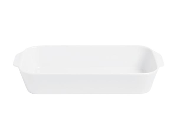 PILLIVUYT Gratängform 32x17 djup Vit
