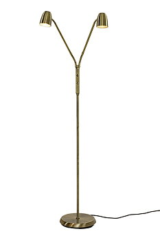 SANDNES golvlampa dubbel, antik - Aneta Lighting