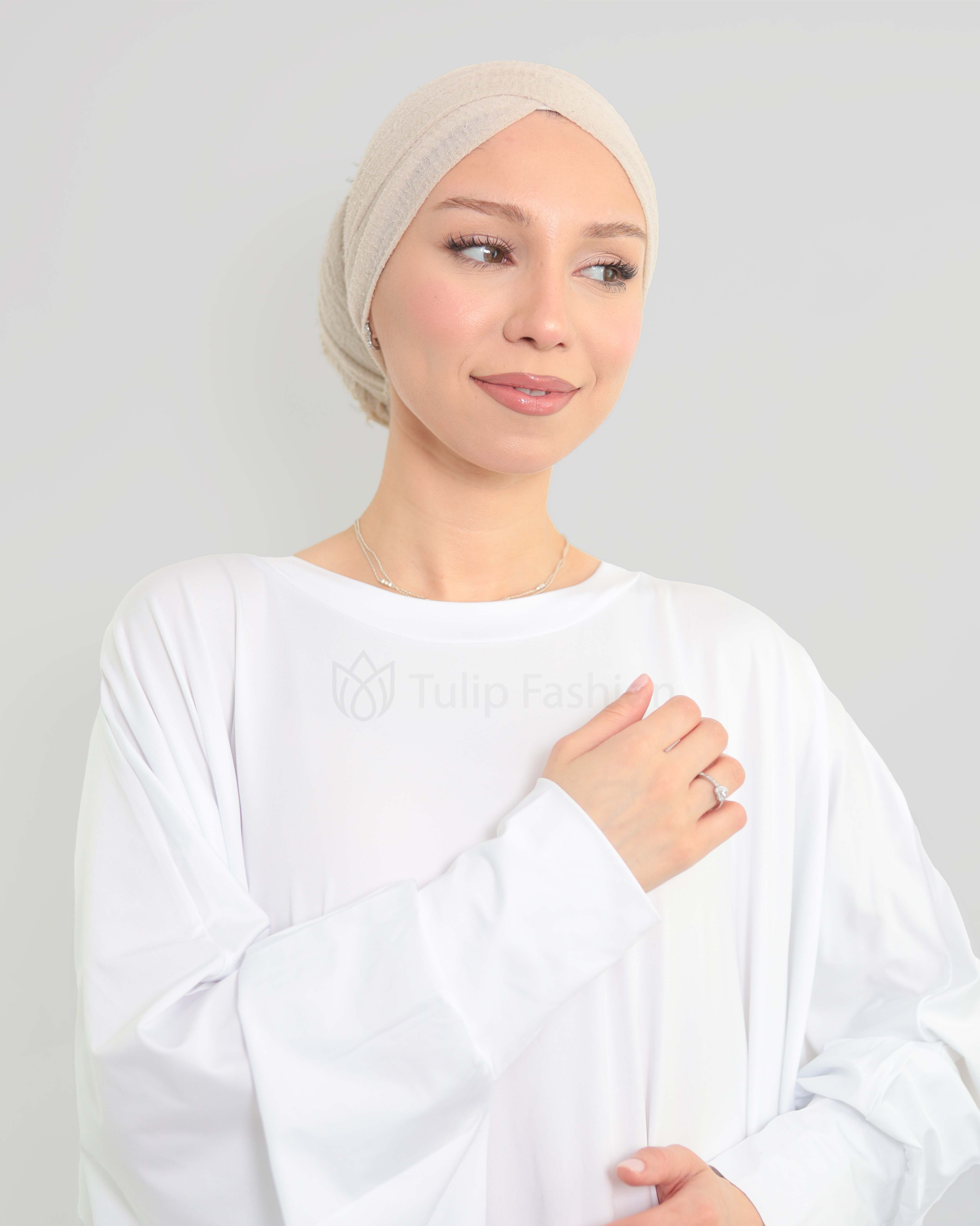 Jamila Abaya - White - 5