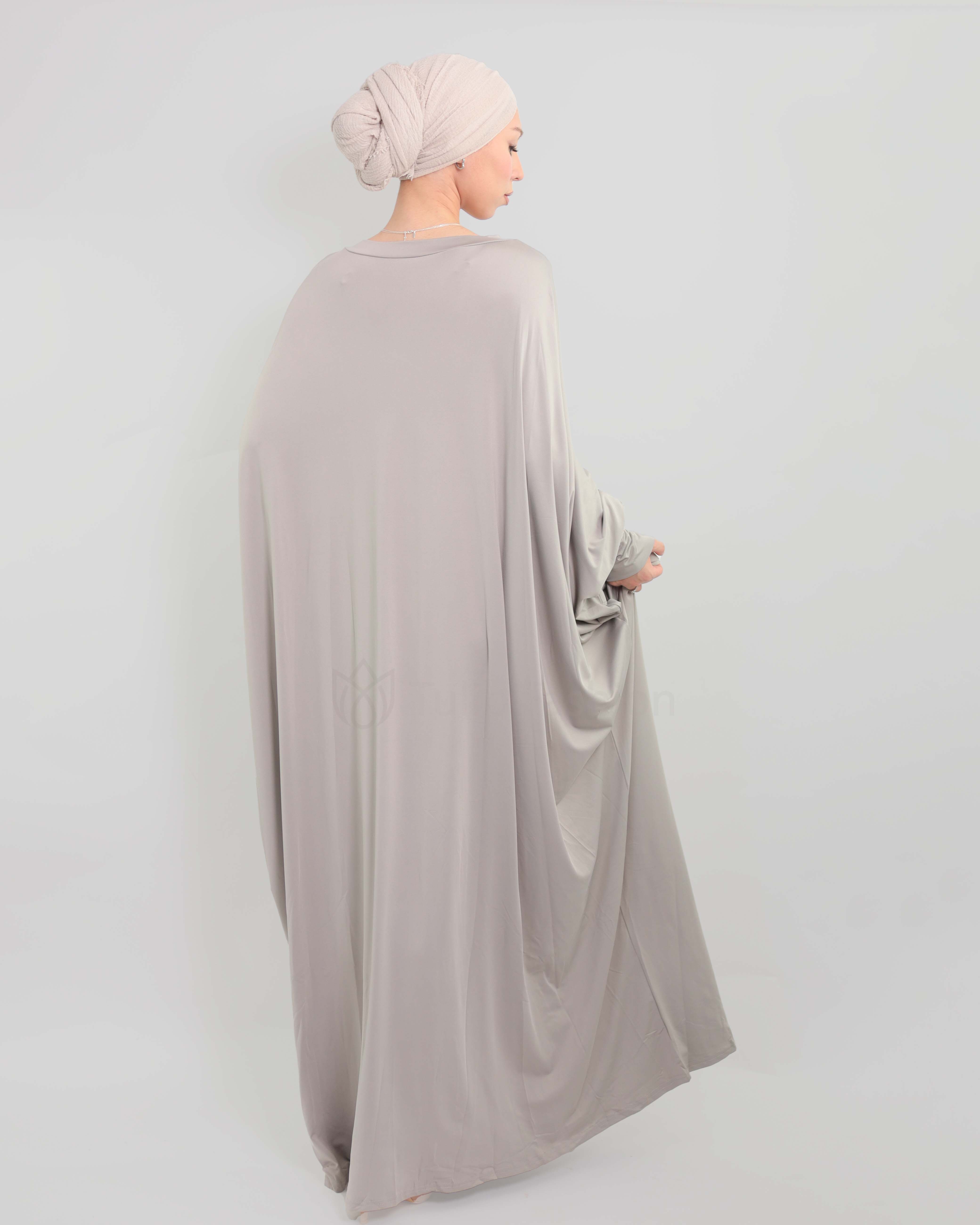 Jamila Abaya - Gray - 5