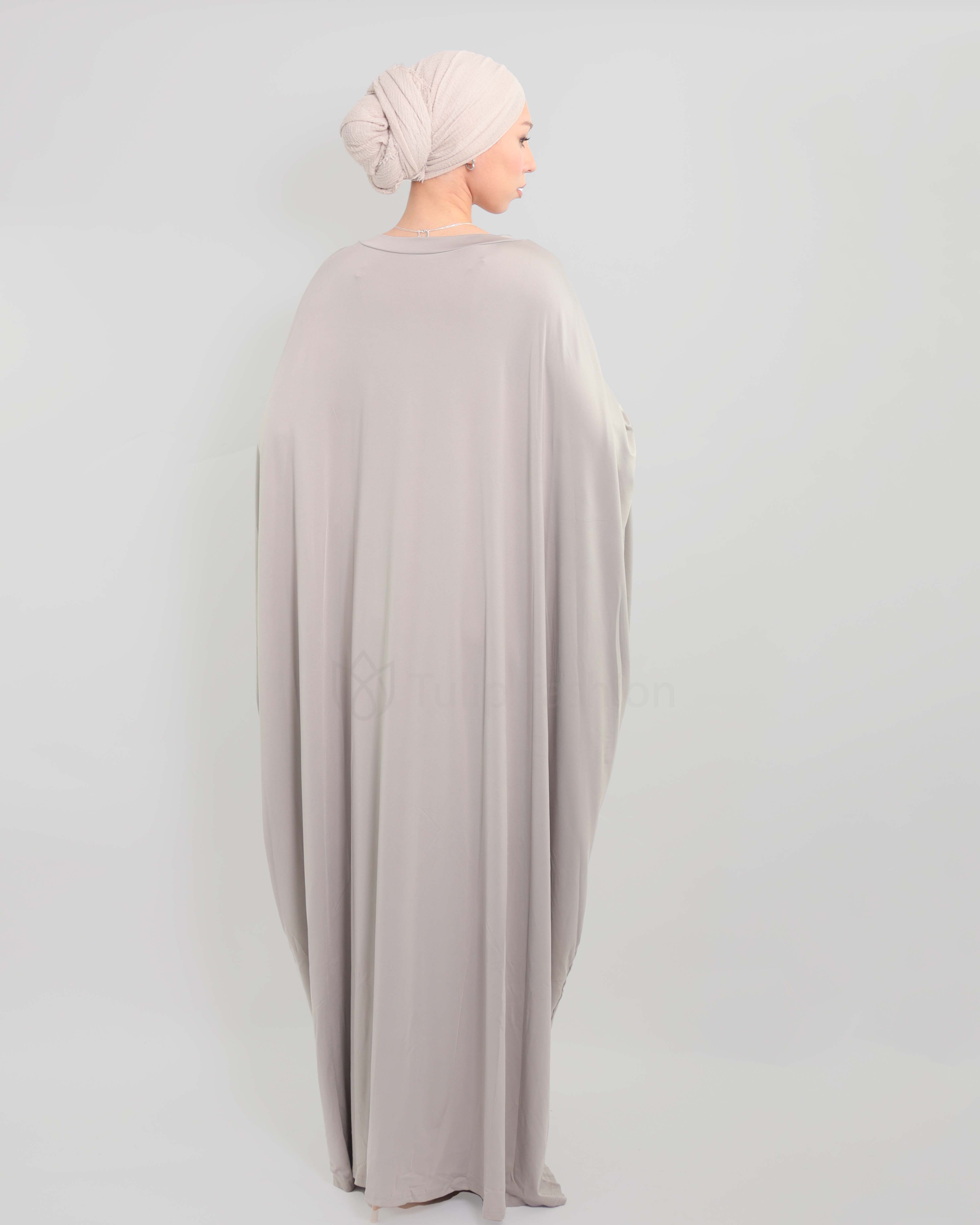 Jamila Abaya - Gray - 4